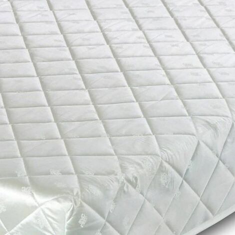 Deluxe Memory Foam Coil Spring Rolled Mattress - 4FT6 Double