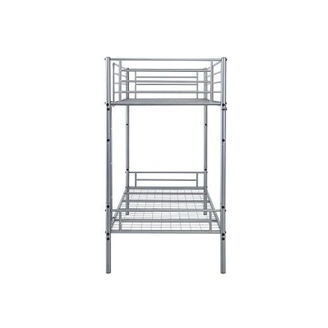 Lynton Single 3FT Metal Bunk Bed - FRAME ONLY