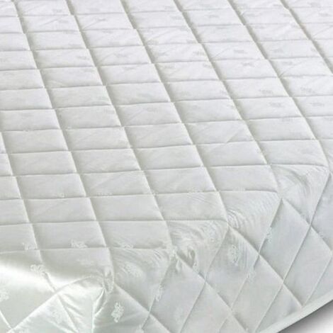 Deluxe Memory Foam Coil Spring Rolled Mattress - 4FT Small Double