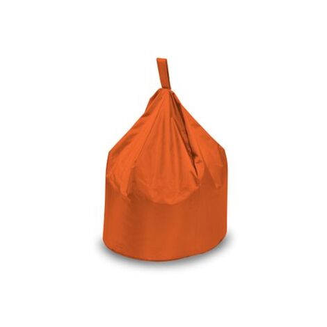 New Chino Bean Bag, Water and Weather Resistant, Suitable for Outdoor and Indoor Use - Orange