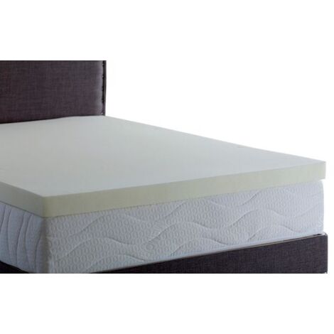 Memory Foam Mattress Topper 5000, 2 inch - With Cover, 4FT Small Double