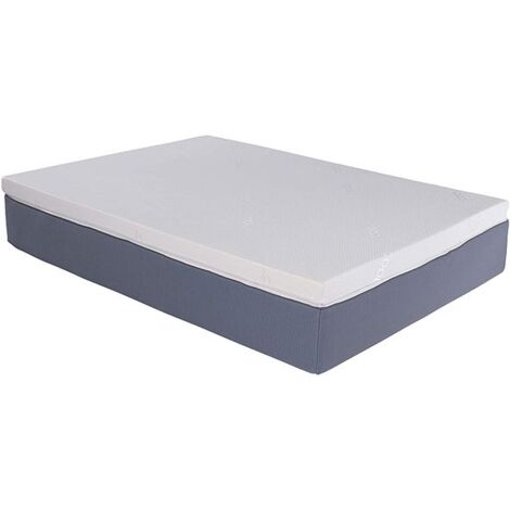 Visco Memory Reflex Egg Shell Mattress Topper, Orthopaedic, Support, Plain Relief, Cover Included- 6FT Super King
