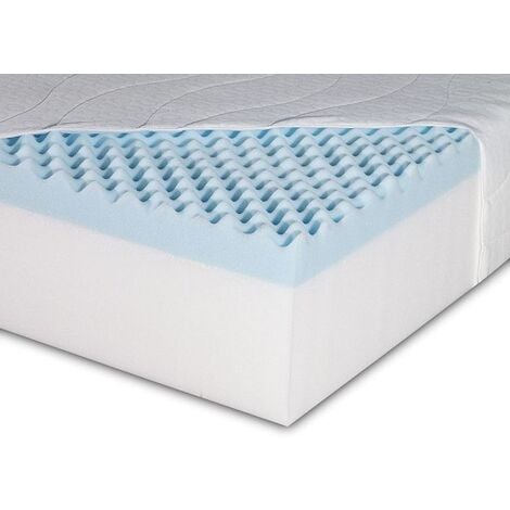 Visco Therapy Support 150 Firm Rolled Mattress with Egg Profiled Reflex Foam - 5FT King