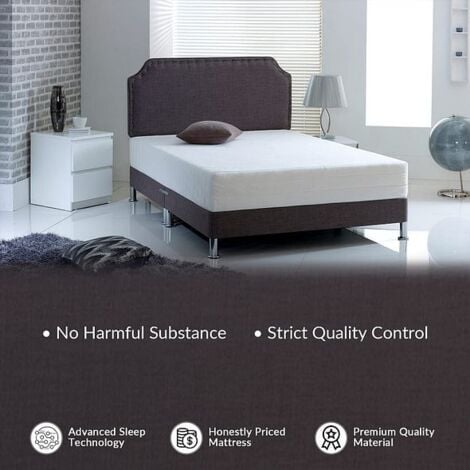 3 Zone High-Memory Foam Mattresses with Cleanable Cover - 5FT King