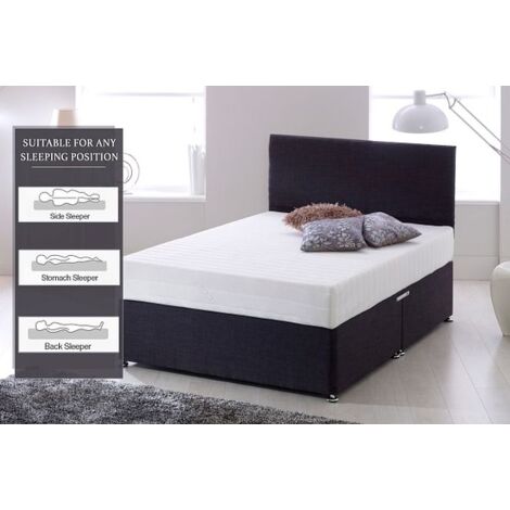 Foamex 14 All Foam Mattress, Extra Firm Comfort, Silent, No Springs - 3FT Single