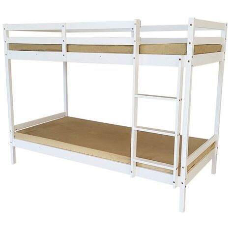 Mecor Bunk Bed, Frame Only - White