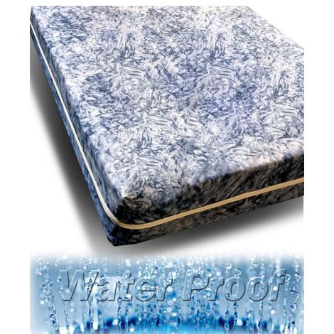Value Waterproof Mattress with Coil Springs and High Density Foam for Comfort, Rolled, MEDIUM FIRM support - 4FT Small Double