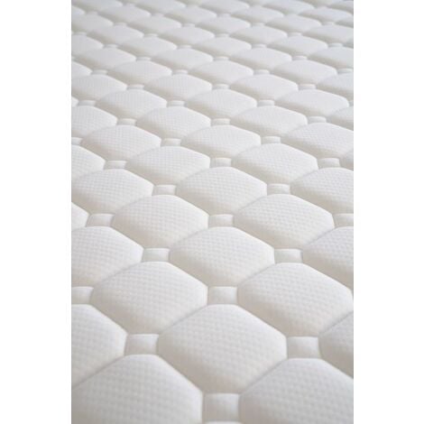 Silver 2500 5 Zone Pocket Spring Mattress, Comfort Foam, Wave Foam, High Density Foam - 4FT6 Double