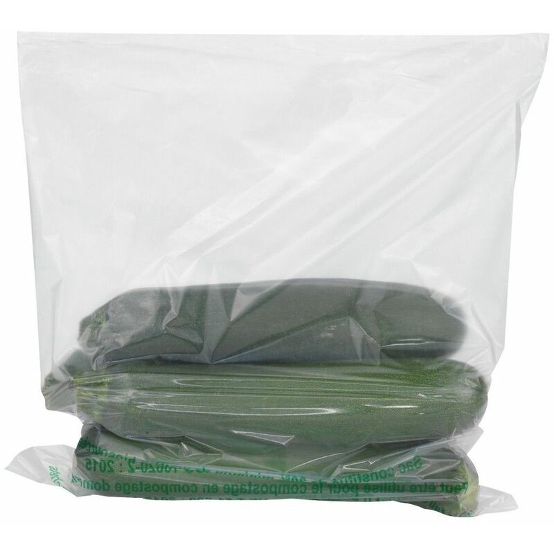 Cellophane - sac sans fond - 100x200mm - emballage