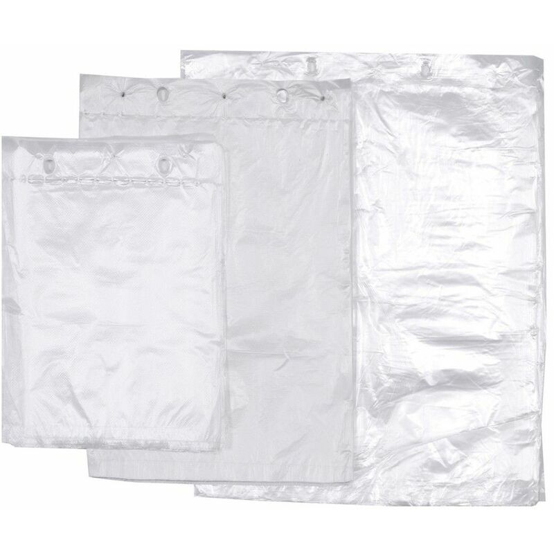 Sachet zip Biosourcé 150 mm x 200 mm Translucide