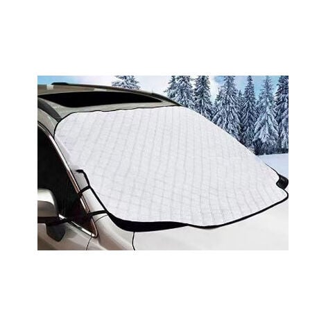 iFreGo Couverture de pare-brise de voiture couverture de pare-brise magnétique pour l'hiver Couverture de neige et SUV pour pare-brise de voiture 4 saisons 