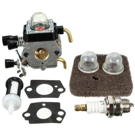 Carburateur Carb Kit Moteur Pour STIHL HS45 Taille-haie Primer Bulb Replacement 