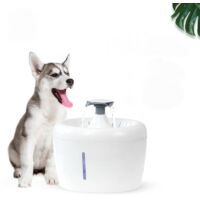 Distributeur d'eau pour chat 84 oz/2,5 litres version améliorée du distributeur d'eau automatique pour animaux de compagnie