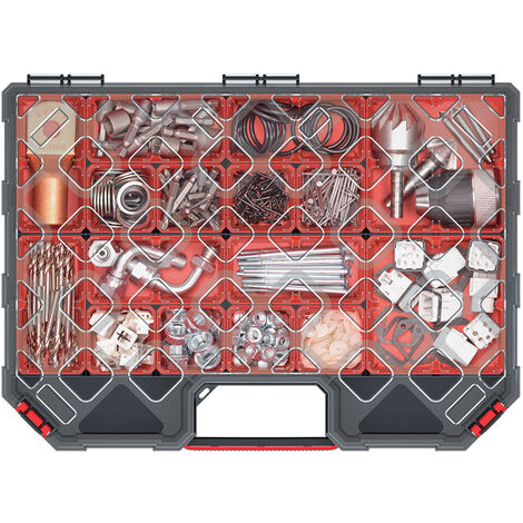 Kistenberg Sortimentsbox TAGER CARBO ORGANIZER KTGC40306B mit Bechern