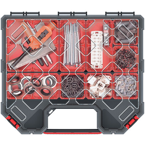 Kistenberg Sortimentsbox TAGER CARBO ORGANIZER KTGC30256B mit Bechern