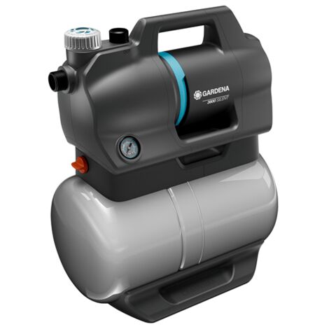 Gardena Hauswasserwerk  3800 Silent Pumpe mit 600 Watt 3800 l/h