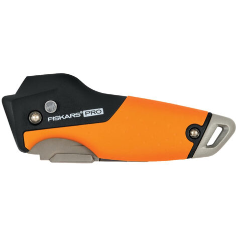 Fiskars Universal-Klappmesser CarbonMax - Rostfreies Klappmesser Mit Ersatzklinge