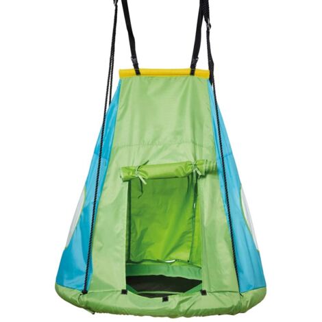Happy People Spielzelt für Nestschaukel 110 cm mit 2 Fenster und 2 Türen