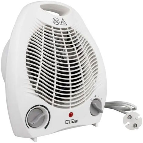 Güde Heizlüfter GH 2000 weiß 2 Stufen + Ventilatorfunktion 2kW