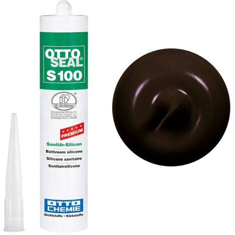 OTTOSEAL S100 Sanitär-Silikon 300 ml Braun C05