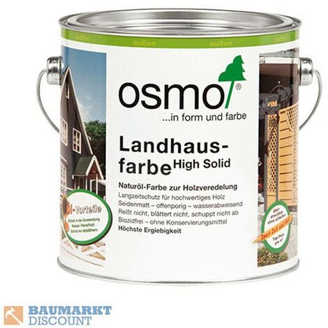 Osmo Landhausfarbe Weiß 0,75 l - 11400027