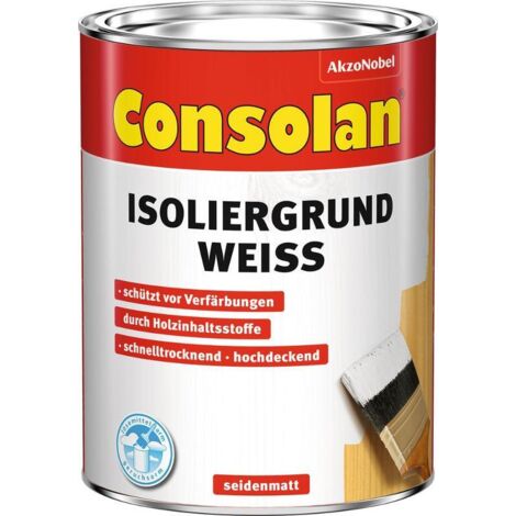 Consolan Isoliergrund 2,5 L weiß Grundierung