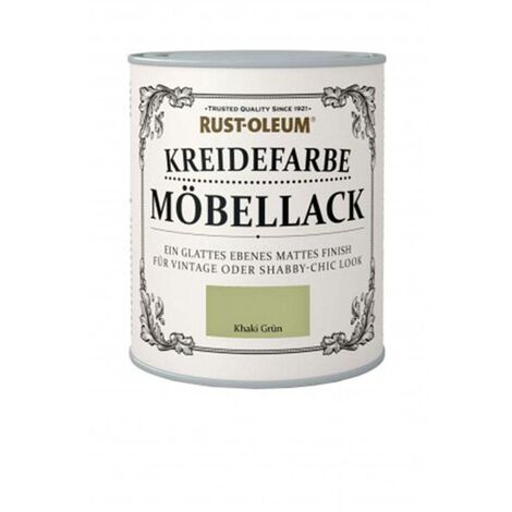 Rust-Oleum Kreidefarbe Möbellack 750ml Khaki Grün