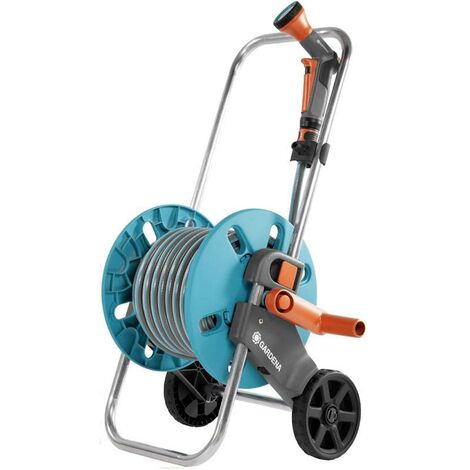Gardena Schlauchwagen AquaRoll S Set Schlauch, Systemteile, + Classic Brause Exklusiv (1/2)