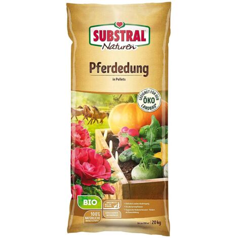 Substral Naturen Bio Pferdedung 20,0 kg Bodenaufbereiter und Startdnger