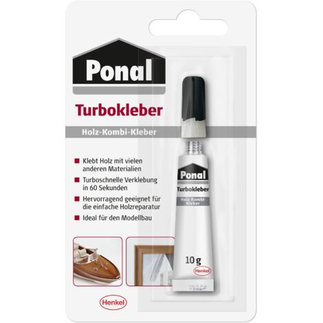 Ponal Turbo Kleber 10 g Tube 60 Sekunden Klebstoff (1/2)