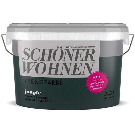 SW Trend Wandfarbe matt 2,5L Jungle 6514