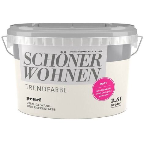 SW Trend Wandfarbe matt 2,5L pearl 9530