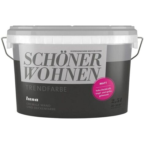 SW Trend Wandfarbe matt 2,5L Luna 7502