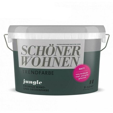 SW Trend Wandfarbe matt 1,0L Jungle 6514