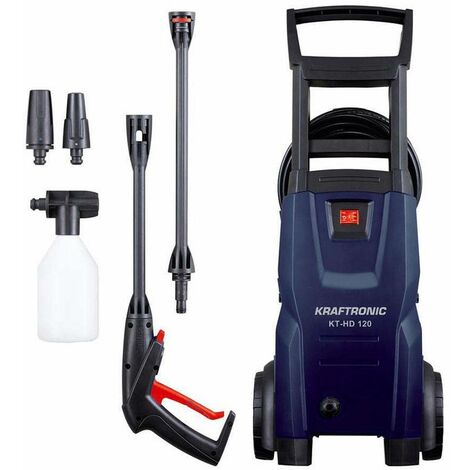Kraftronic Hochdruckreiniger KT-HD 120 mit Zubehör