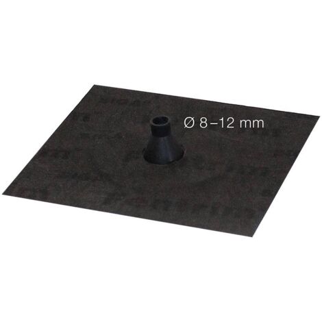 Siga Fentrim Manschette black Ø 8–12mm für Rohrdurchdringungen, Kabel, Leerrohre