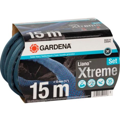Gardena Liano Xtreme Gartenschlauch 15 m – Flexibel und leicht – Frost- und UV-beständig – Maximaler Druck 35 bar (1/10)