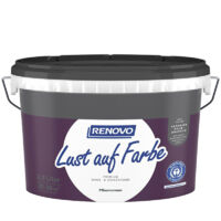 Renovo Wand-und Deckenfarbe Lust auf Farbe matt 2,5 Ltr. Pflaumenmus