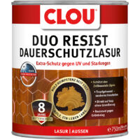 Clou Duo Resist Dauerschutzlasur 750 ml Palisander