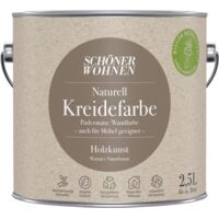 Schöner Wohnen Naturell Kreidefarbe 2,5 Ltr. Holzkunst warmes Naturbraun