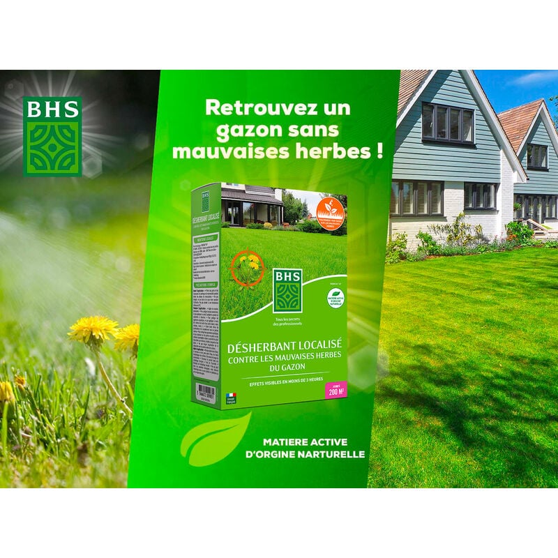 Desherbant Glyphosate Herbicide Total Concentre Jardin Gazon Pelouse