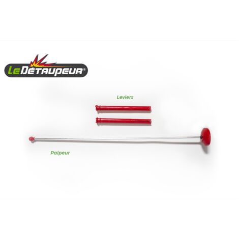 Kit Anti-Taupes Détaupeur - 4 Tiges + 2 Palpeurs - Piège Pyrotechnique Campagnols