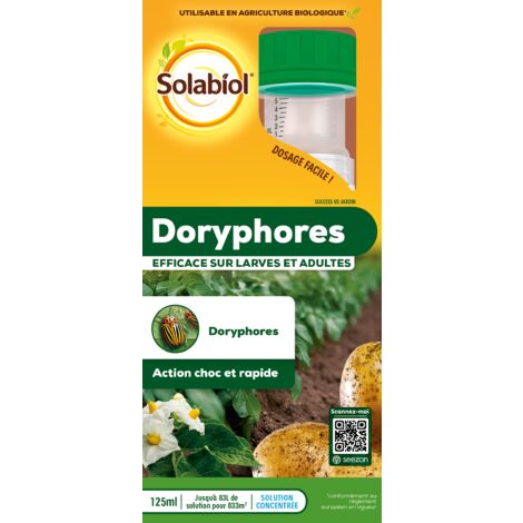 SOLABIOL Anti Doryphores 125 ml : Protection biologique pour votre potager