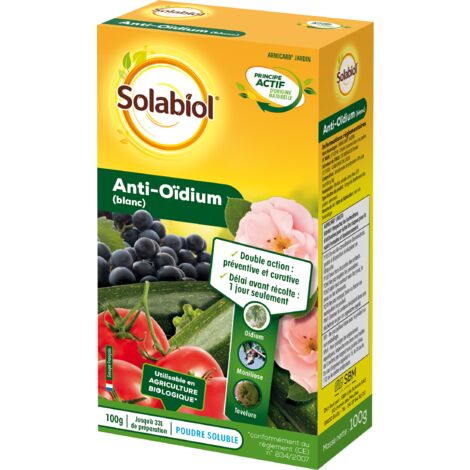 SOLABIOL SOARMI100 - Anti-Oidium Blanc - 100g - Utilisable en Agriculture Biologique (1/5)