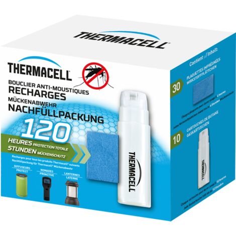THERMACELL - Bouclier antimoustiques recharge 120h
