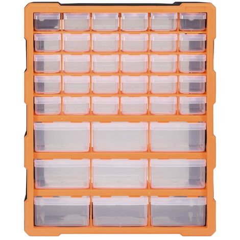 ORGANIZADOR PLASTICO DE 4 COMPARTIMIENTOS X 2 UNIDADES TACTIX