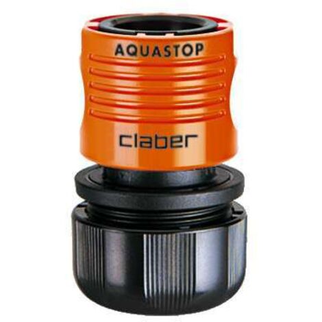 Raccordo Automatico per Irrigazione da 3/4" Acqua Stop Claber
