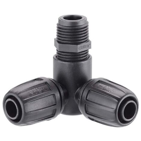 CLABER - BLOCK-SYSTEM RACCORDO AD ANGOLO FILETTO 1/2" 91021
