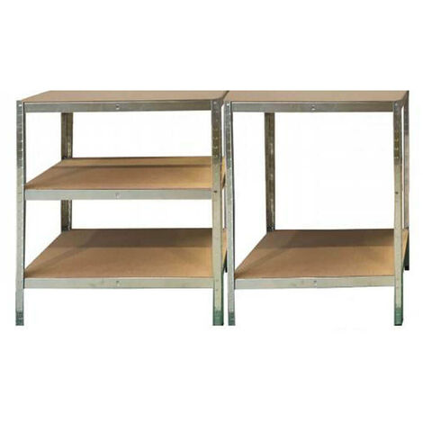Scaffale Metallico Nils Solid 137 - 70x30x137 Cm, 4 Ripiani In Acciaio Zincato, Capacità 200 Kg, Struttura Grigia - Facile Montaggio