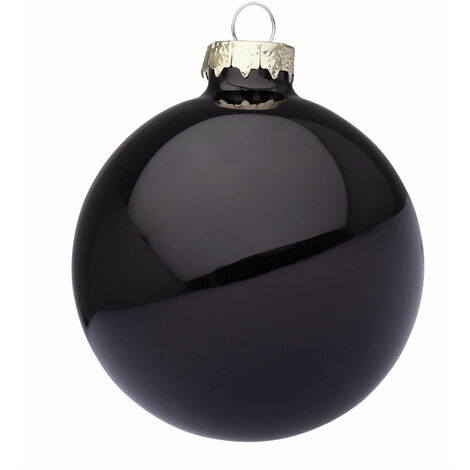 PALLA VETRO D.8 NERO LUCIDO (1/3)
